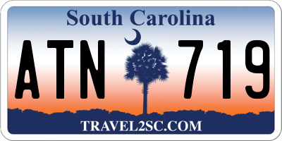 SC license plate ATN719