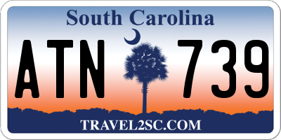 SC license plate ATN739