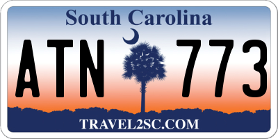 SC license plate ATN773