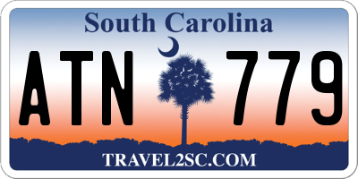 SC license plate ATN779