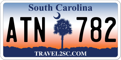 SC license plate ATN782