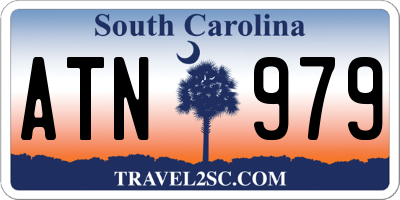 SC license plate ATN979