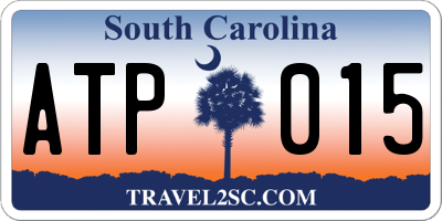 SC license plate ATP015