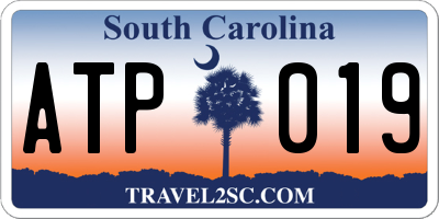SC license plate ATP019