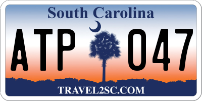 SC license plate ATP047
