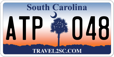 SC license plate ATP048