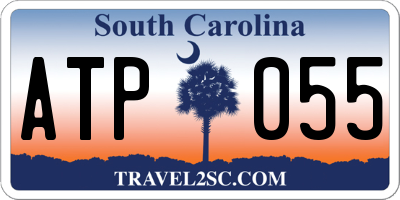 SC license plate ATP055
