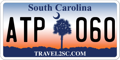 SC license plate ATP060