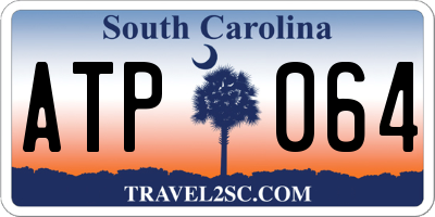SC license plate ATP064