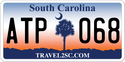 SC license plate ATP068