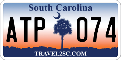 SC license plate ATP074