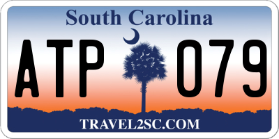 SC license plate ATP079