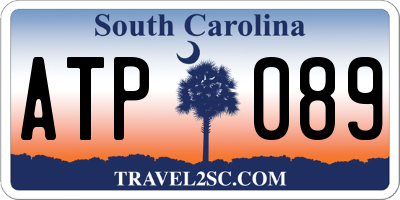 SC license plate ATP089