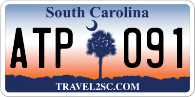 SC license plate ATP091