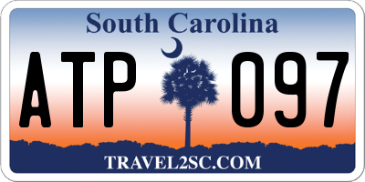 SC license plate ATP097