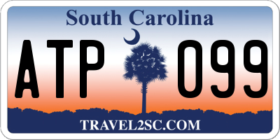 SC license plate ATP099