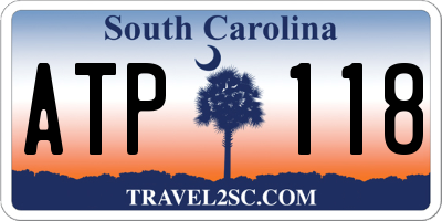 SC license plate ATP118