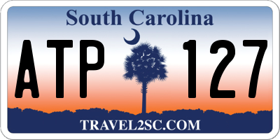 SC license plate ATP127