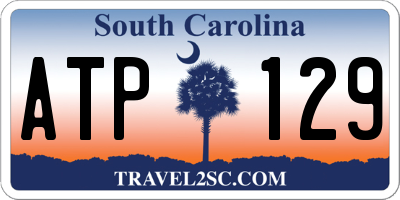 SC license plate ATP129