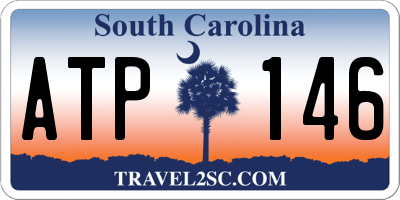 SC license plate ATP146
