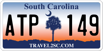 SC license plate ATP149