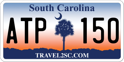 SC license plate ATP150