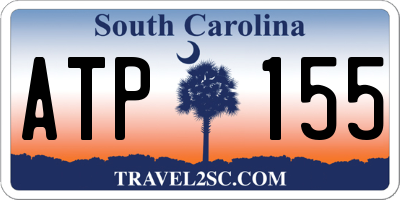 SC license plate ATP155
