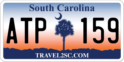SC license plate ATP159