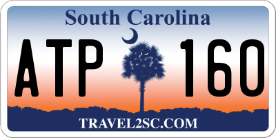SC license plate ATP160