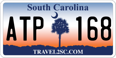 SC license plate ATP168