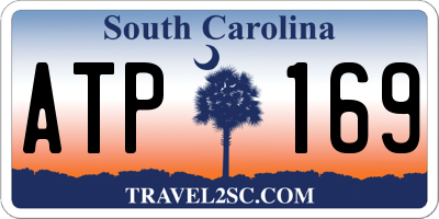 SC license plate ATP169