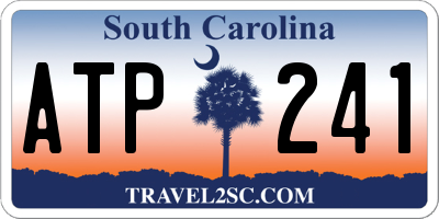 SC license plate ATP241