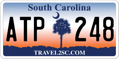 SC license plate ATP248