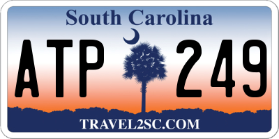 SC license plate ATP249