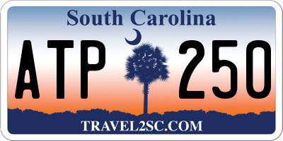 SC license plate ATP250