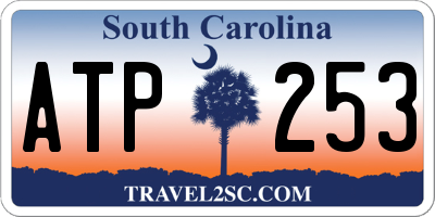 SC license plate ATP253