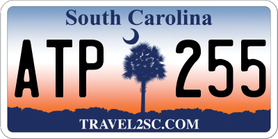 SC license plate ATP255