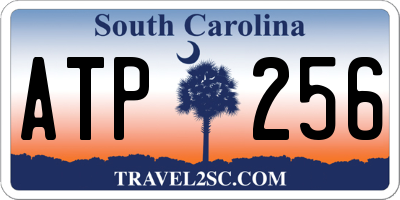 SC license plate ATP256