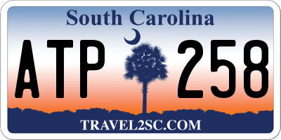 SC license plate ATP258