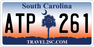 SC license plate ATP261