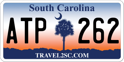 SC license plate ATP262