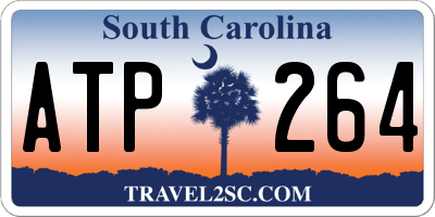 SC license plate ATP264