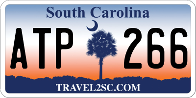 SC license plate ATP266