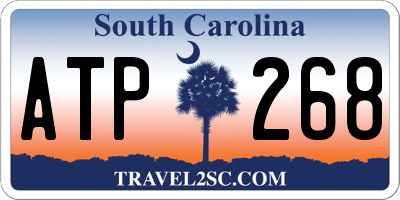 SC license plate ATP268