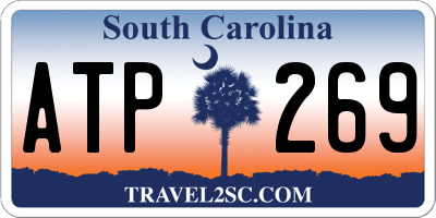 SC license plate ATP269
