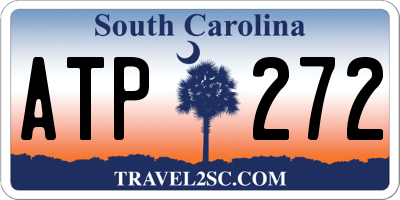 SC license plate ATP272
