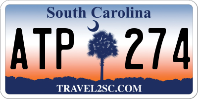 SC license plate ATP274