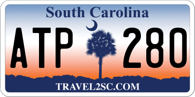 SC license plate ATP280