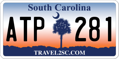 SC license plate ATP281