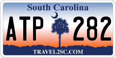 SC license plate ATP282